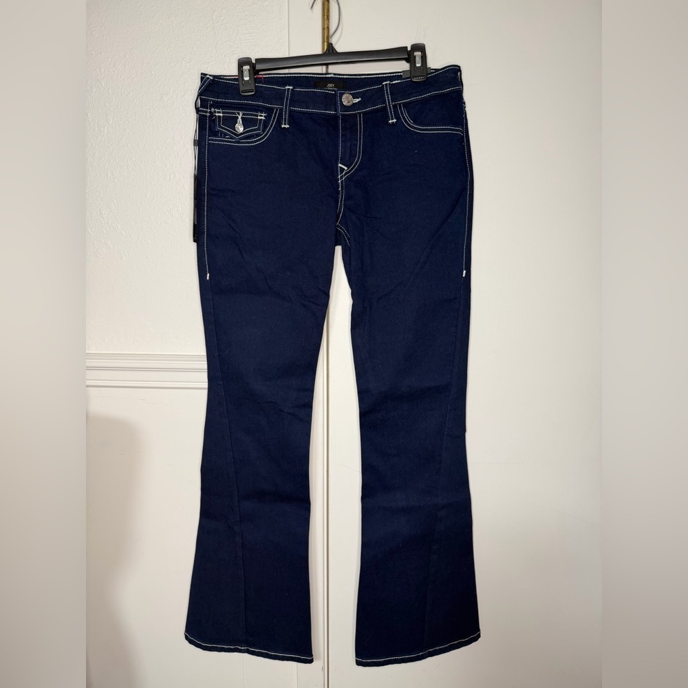 True Religion Joey Flap Flare Low rise Jeans size 29 new with tag